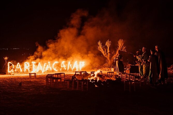 Traditional Dinner In Agafay Desert And Camel Ride - Inclusions Provided