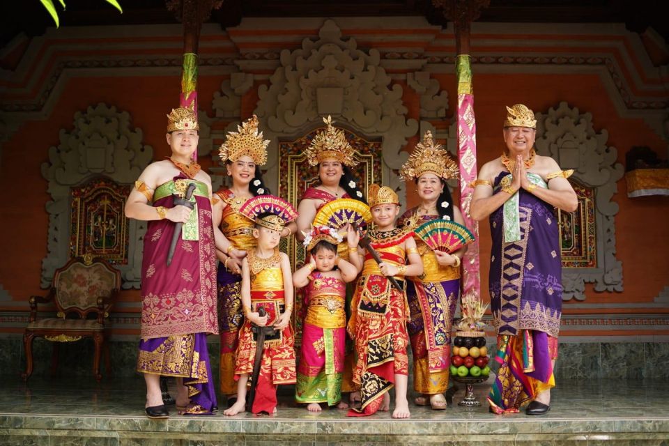 Ubud: Balinese Costume Photoshoot With Make up - Activity Features