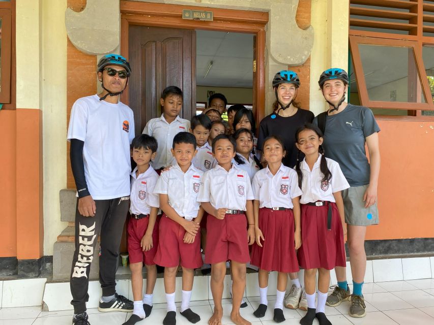 Ubud: Private Bike Tour With Rice Field, Volcano, Meal, Pool - Inclusions and Safety Measures