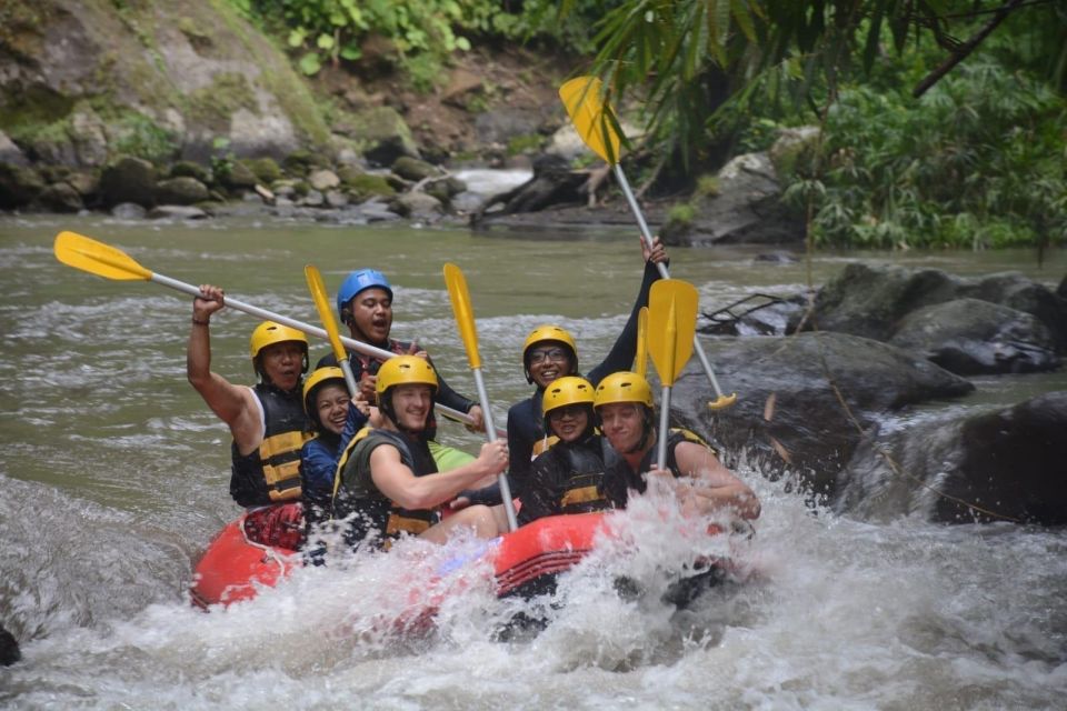 Ubud Water Rafting With Lunch - Inclusions