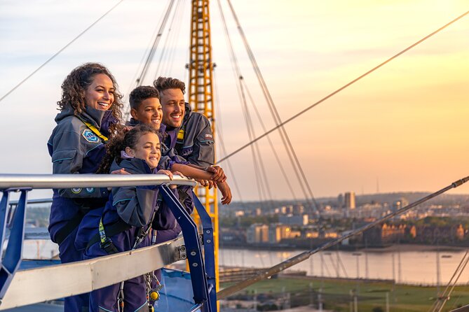 Up at The O2 Sunset Climb - Additional Information
