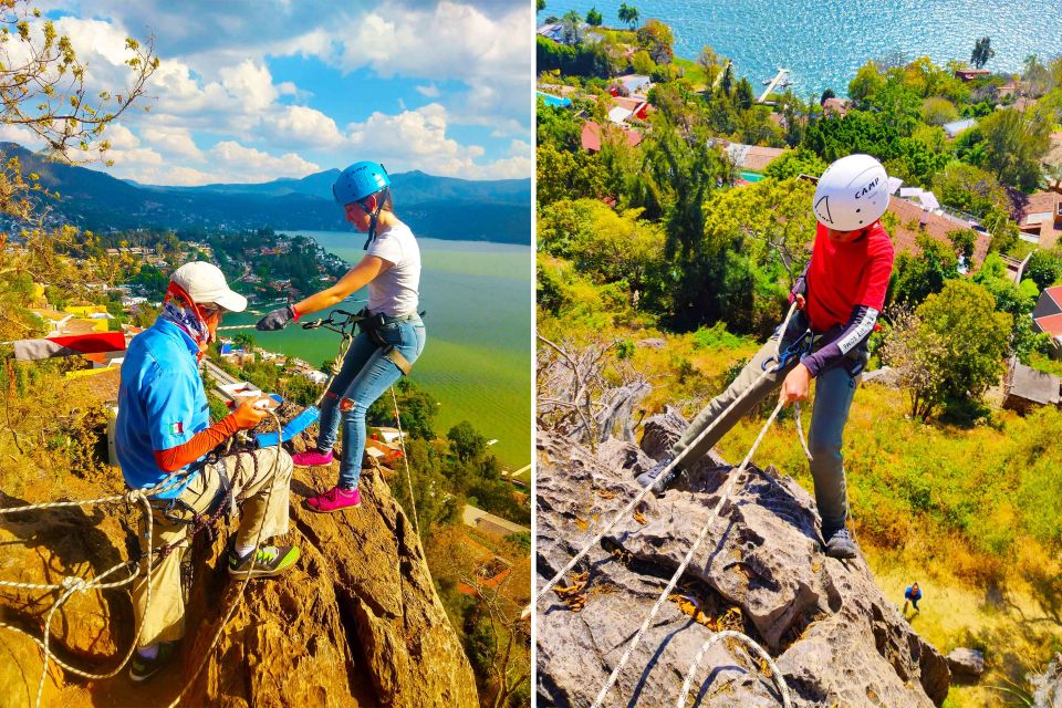 Valle De Bravo: Rappel Over a Viewpoint - Experience Highlights
