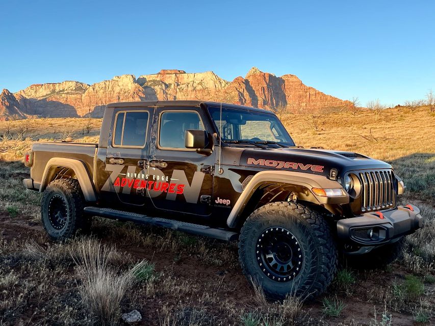Virgin: Zion National Park Off-Road Vehicle Tour & Hike - Inclusions