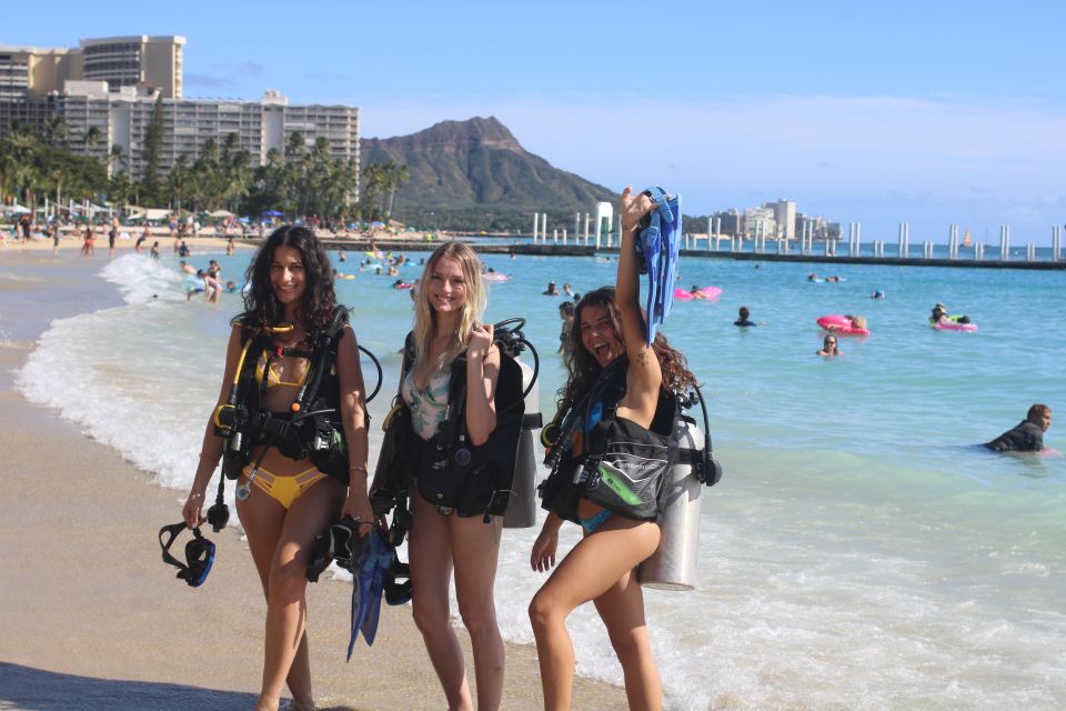 Waikiki: Honolulu Beginner Scuba Diving With Videos - Booking and Cancellation Policy