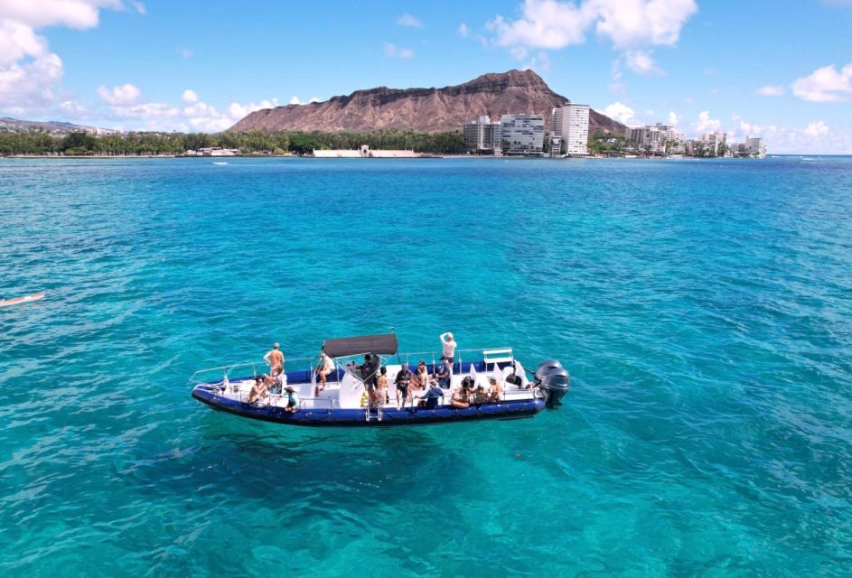 Waikiki: Ocean Rafting & Turtle Snorkel (Small-group) - Activity Departure and Snorkeling Gear