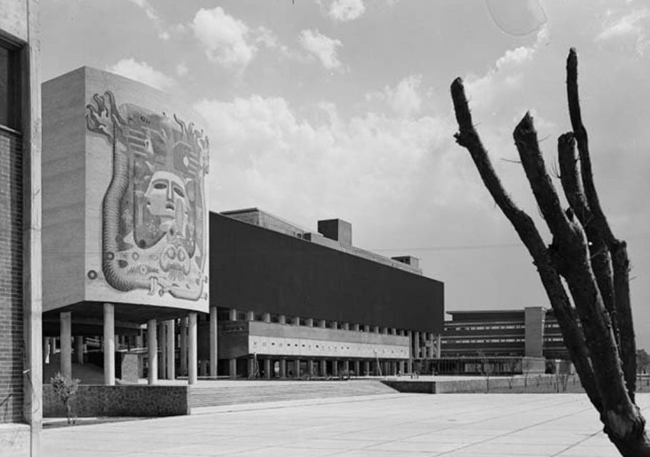 Walk Around UNAM Campus, a UNESCO World Heritage Site - Juan OGormans Central Library