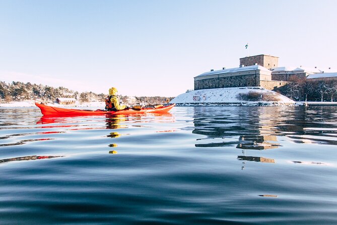 Winter Kayaking and Fika Tour - Islands of Stockholm Archipelago - Meeting and Pickup