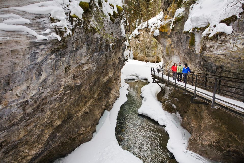 [Winter]Banff,JohnstonCanyon & LakeMinnewanka Full Day Tour - Bilingual Guide and Communication