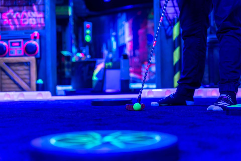 Woop! Glow Golf: Maribor - Enjoy the Unique Mini Golf Setup