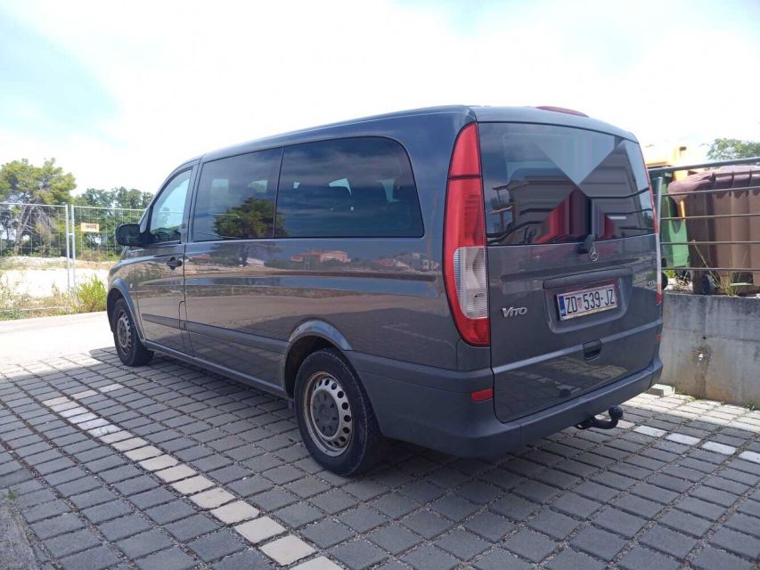 Zadar Airport Private Transfer: Makarska/Tucepi/Baska Voda - Booking and Reservation