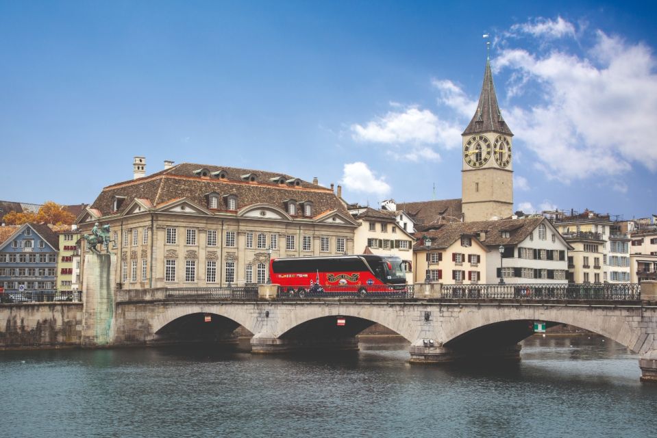 Zurich: City Top Attractions Tour by Bus With Audio Guide - Booking and Logistics
