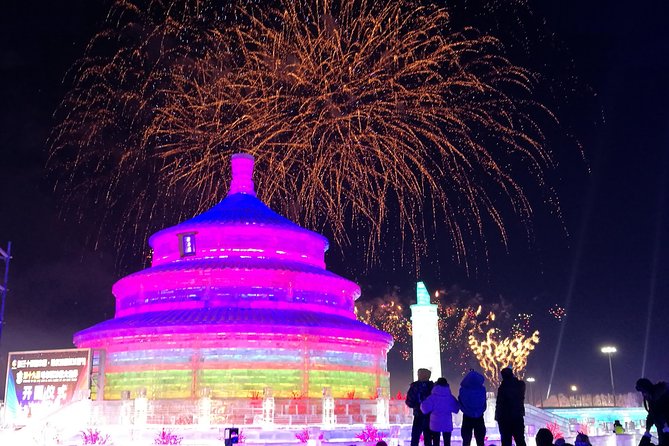 4-Hour Private Night Tour to Harbin Ice and Snow World With Dinner Options - Key Points