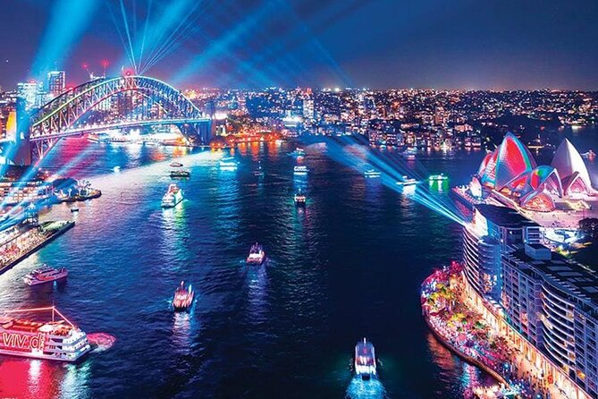 45-Minute Vivid Sydney Scenic Jet Boat Cruise Tour - Key Points