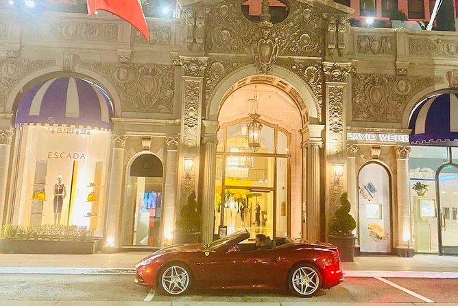 1-Hour Private Ferrari Driving Tour: Hollywood to Beverly Hills - Meeting Point and Logistics