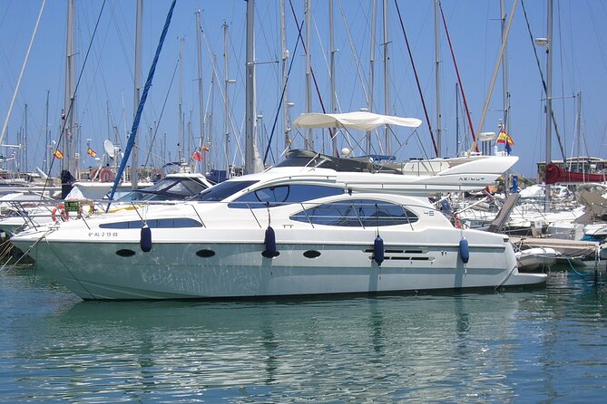 1 Hour Sail Spanish Lunch or Dinner for 2 People in a Luxury Motor Boat - Additional Info