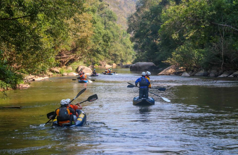 10KM Inflatable Kayaking Adventure - Instructor and Pickup Information