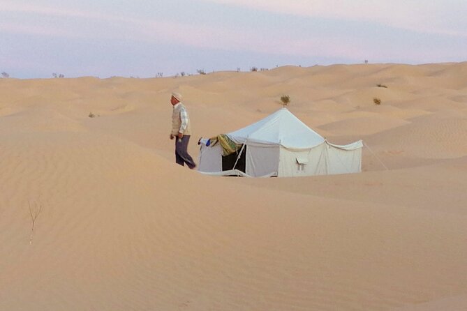 2 Days Tour to Douz & Ksar Ghilan Oasis. and an Overnight in the Sahara Under Bedouin Tent .. Dinner - Night in the Sahara