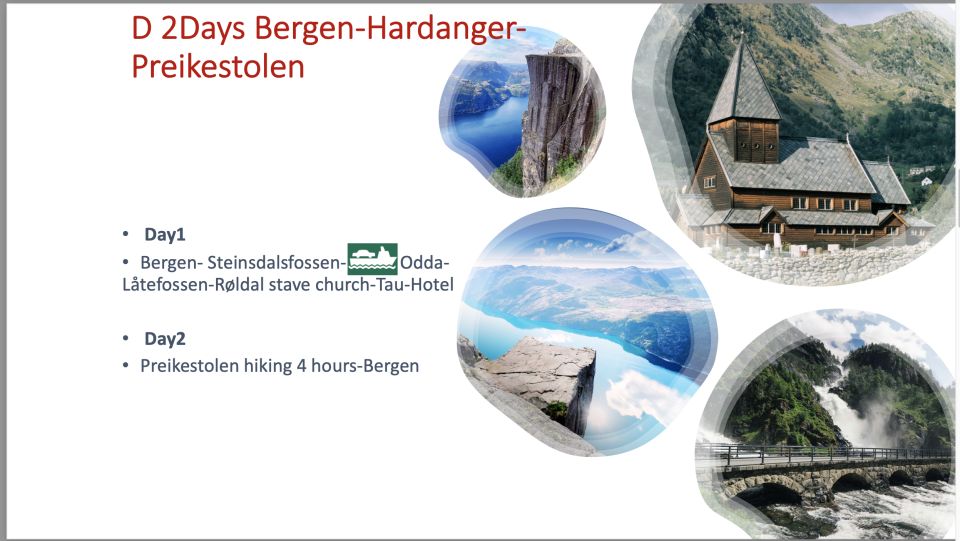 2days Tour to Hardanger and Flåm or Sognfjord Glacier Flexib - Customization for Personal Preferences