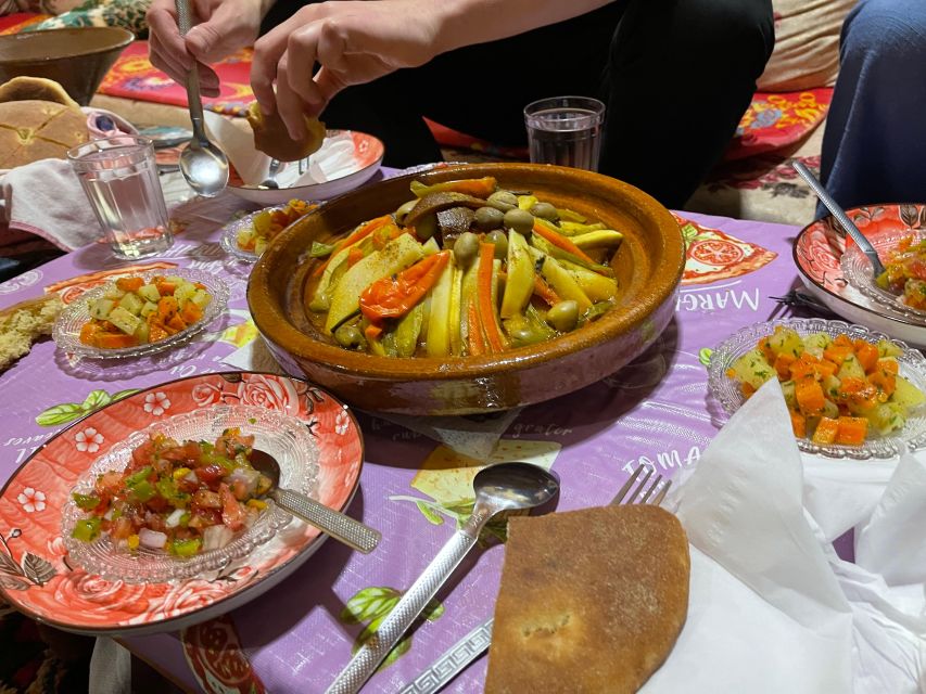 4 Days Private Agadir Ait Mansour-Overnight in Luxury Camp - Food Options and Meal Inclusions