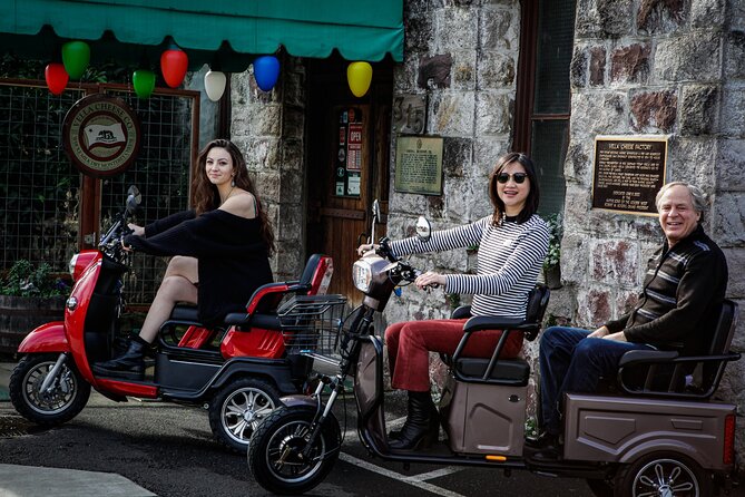 5 Hr Guided Wine Country Tour in Sonoma on an Electric Trike - Tour Schedule