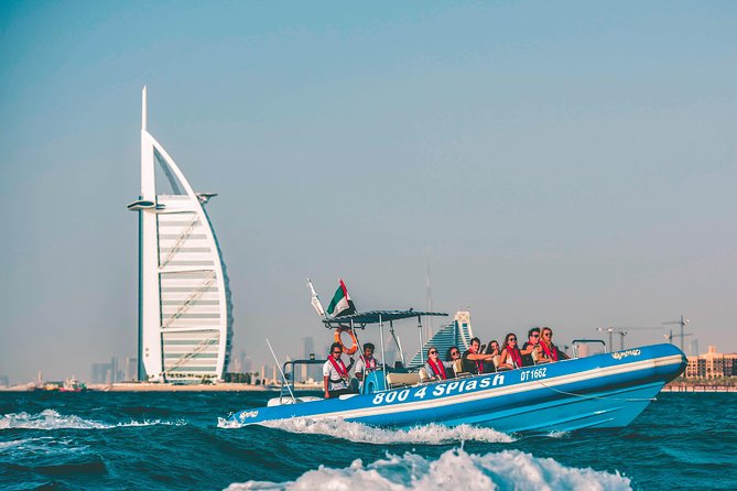 90 Minutes Speedboat Tour: Dubai Marina, Atlantis and Burj Al Arab - Booking Information