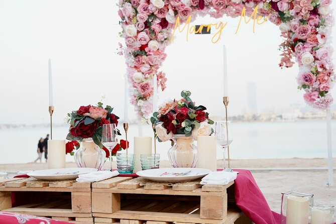 A Private Bespoke Beach Proposal in Dubai: Sand, Sea, and Love - Proposal Planning Process