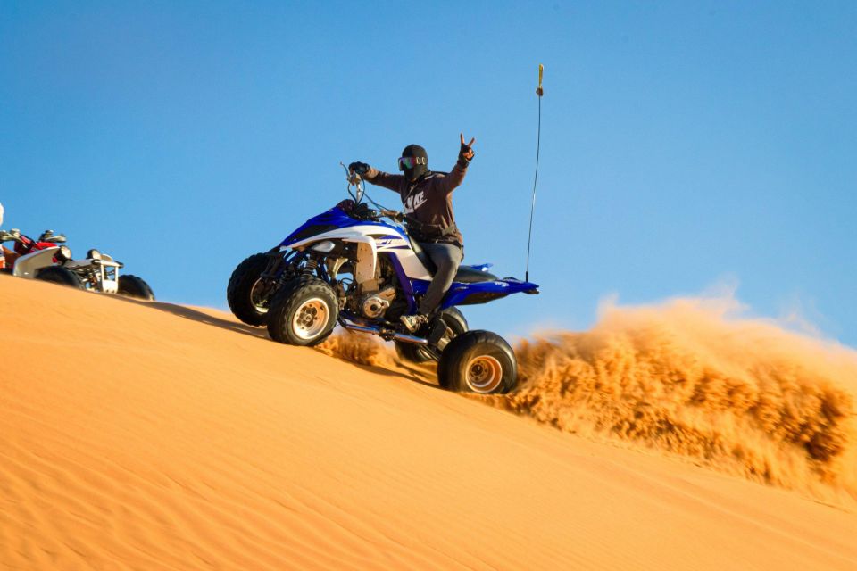 Adventure Quad Bike In Marrakech Palmeraie. - Safety Instructions & Breaks