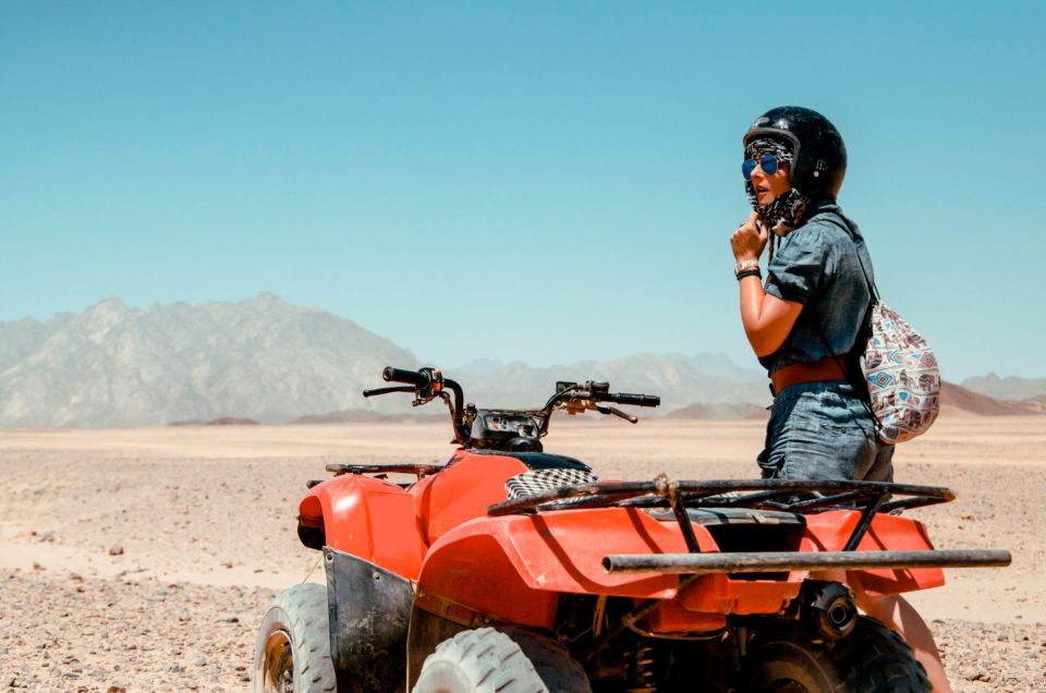 Agadir or Taghazout: Beach and Sand Dune Quad Biking W/Tea - Tour Guide and Language Options