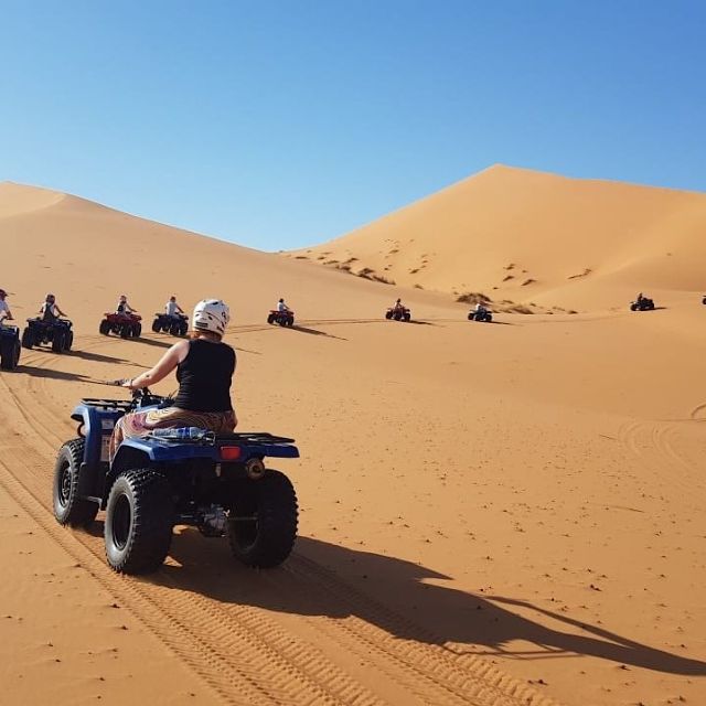 Agadir or Taghazout: Quad Bike Beach and Dunes Ride & Snacks - Instructor Language Options