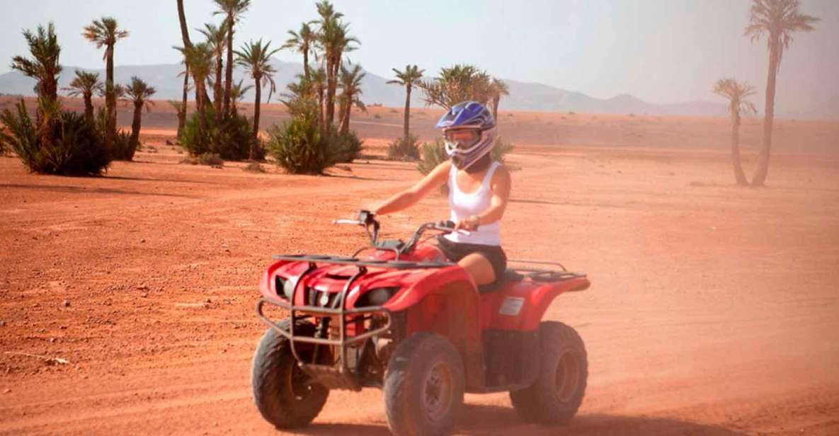 Agadir: Quad Bike Adventure & Traditional Hammam Relaxation - Additional Information