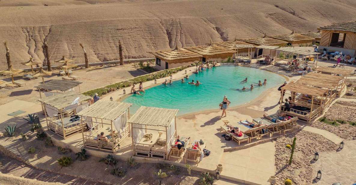 Agafay Day Pass Pool Access With Lunch at Agafay Desert - Itinerary