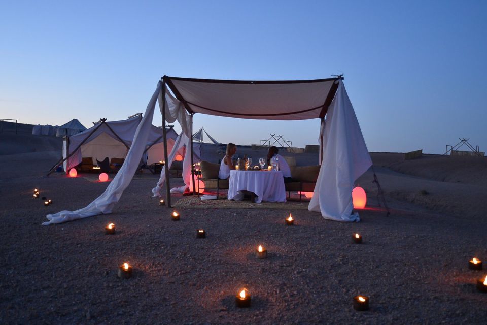 Agafay Desert Camel Ride With Dinner - Reviews & Location