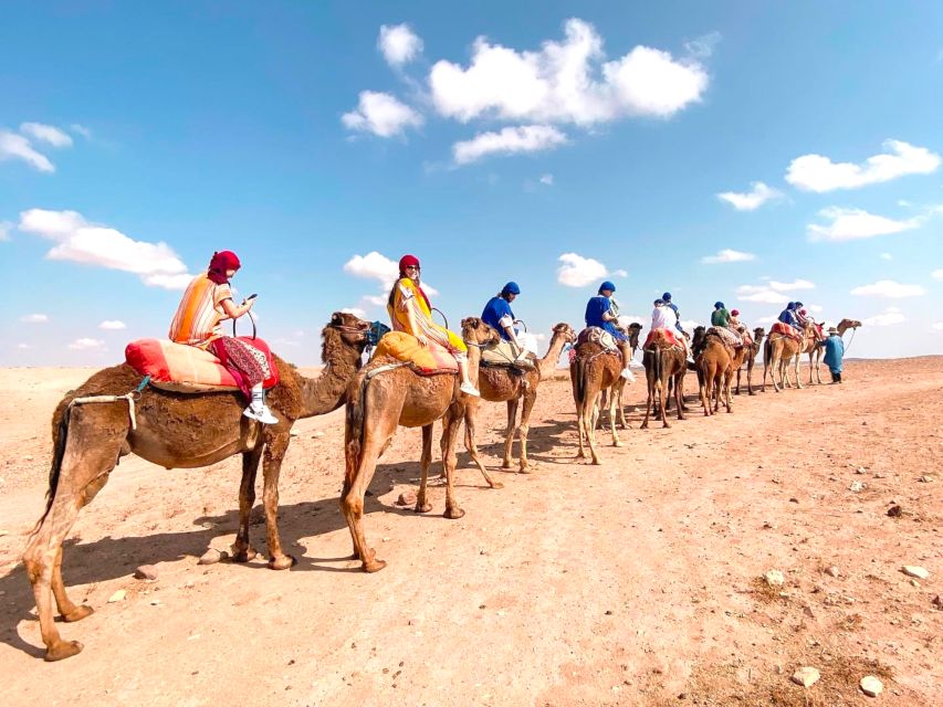 Agafay Desert Package, Quad Bike, Camel Ride and Dinner Show - Language Support and Guides