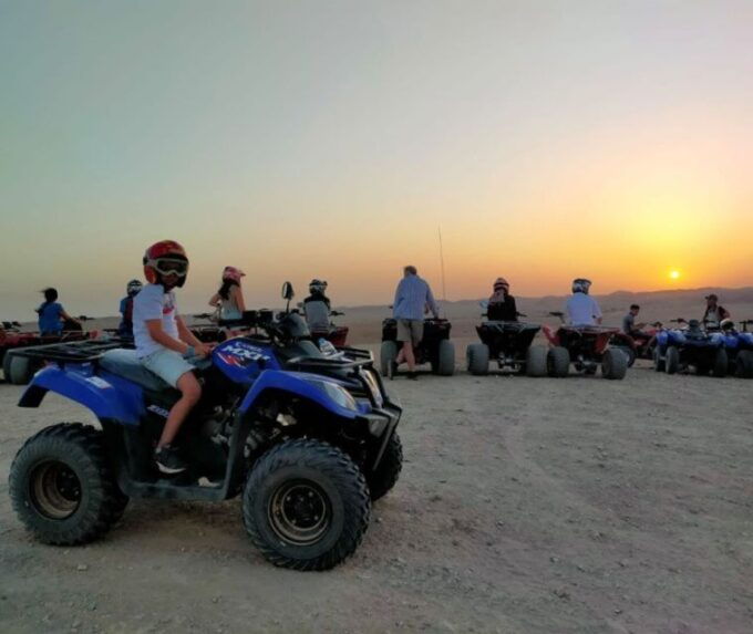 Agafay Desert: Quad Bike Adventure & Lunch in Berber Tent - Adventure Itinerary