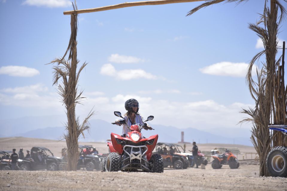 Agafay Desert Quad Biking & Camel Ride With Evening Dinner - Pickup Information