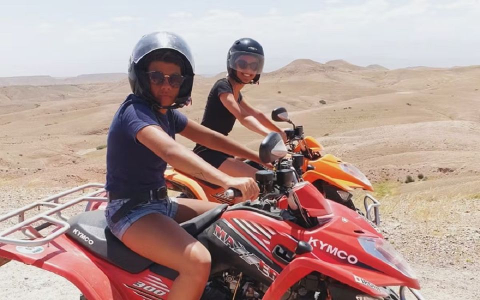 Agafay Desert Quad Biking From Marrakech - Logistics