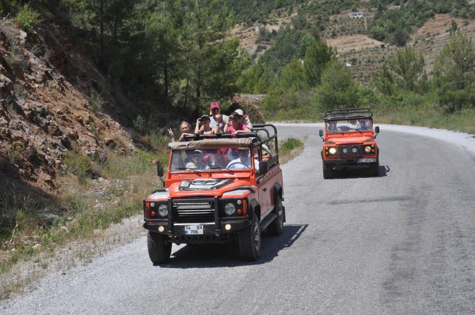 Alanya: Full Day Jeep Safari Adventure With Lunch - Logistics