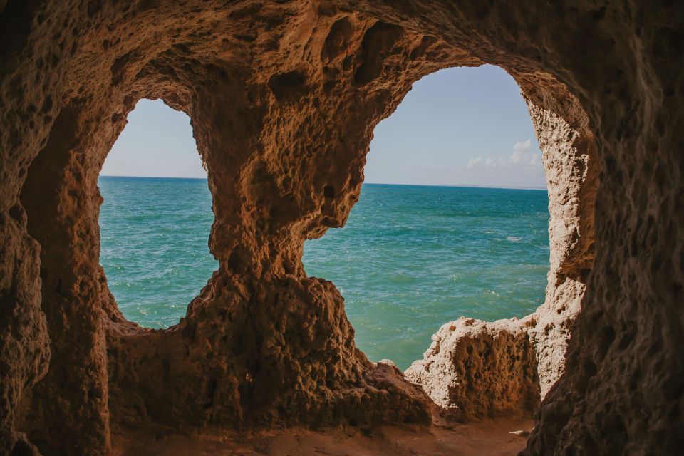 Albufeira: Benagil Cave Adventure Tour, Algar Seco & Marinha - Full Description