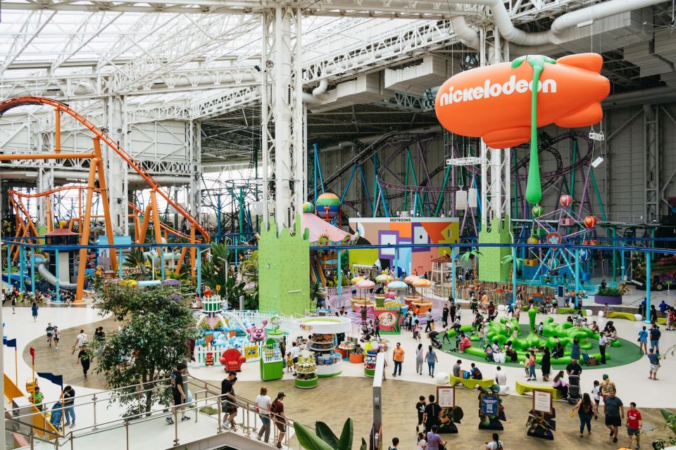 American Dream: Nickelodeon Universe Theme Park Ticket - Visitor Information