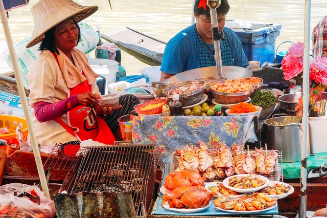 Amphawa Floating & Maeklong Railway Train Market Private Tour - Tour Highlights