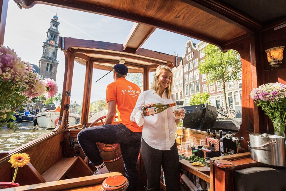 Amsterdam: Luxury Boat Canal Cruise With Unlimited Drinks - Important Information