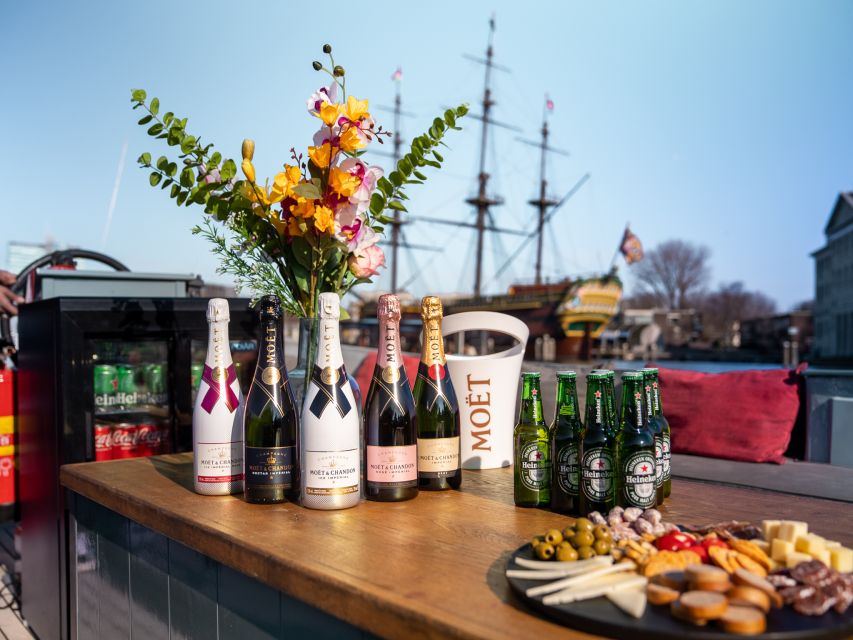 Amsterdam: Private Canal Cruise With Drinks and Snacks - Full Description