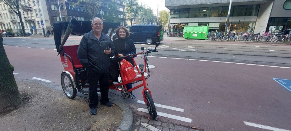 Amsterdam: Private City Highlights Tour by Rickshaw - Pickup Locations and Logistics