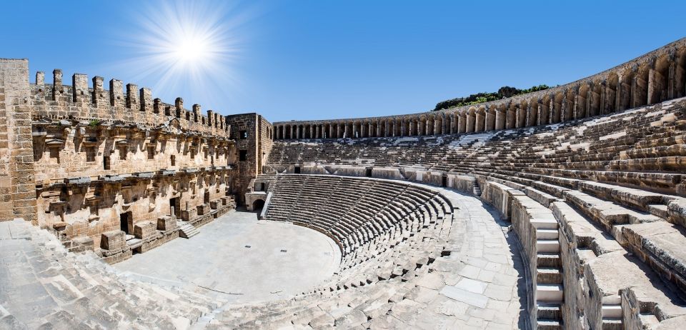 Ancient City Perge, Temple Of Apollo & Aspendos Theatre Tour - Inclusions