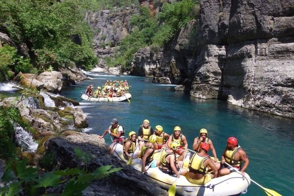 Antalya/City of Side: Rafting, Quad or Buggy & Zipline Combo - Ziplining Adventure in Alanyas Landscape