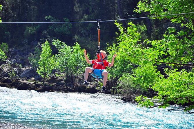 Antalya Full-Day Combo Tour Jeep Rafting and Zipline - Common questions