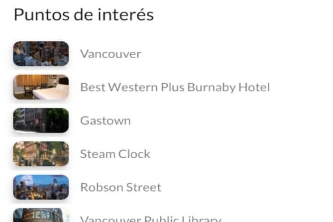 APP Self-Guided Routes Vancouver With Audio Guide - Cancellation Policy and Support
