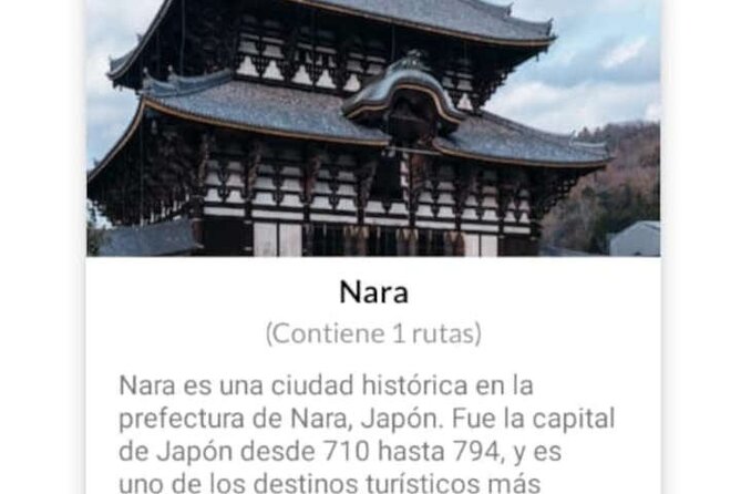 Audio Guide App Japan Tokyo Kyoto Takayama Kanazawa Nikko and Others - Additional Information