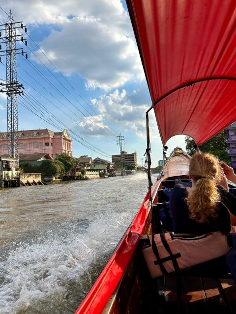 Bangkok: Canal Cruise by Longtail Boat - Restrictions