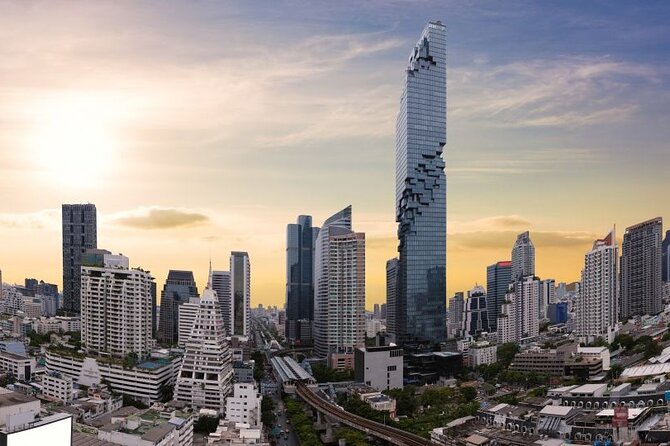 Bangkok Damnoen Saduak, Train Market and Mahanakhon Day Trip - Mahanakhon Skywalk